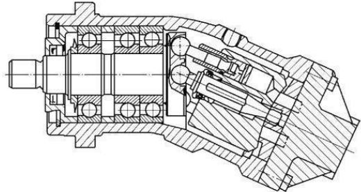 A2F pump section view